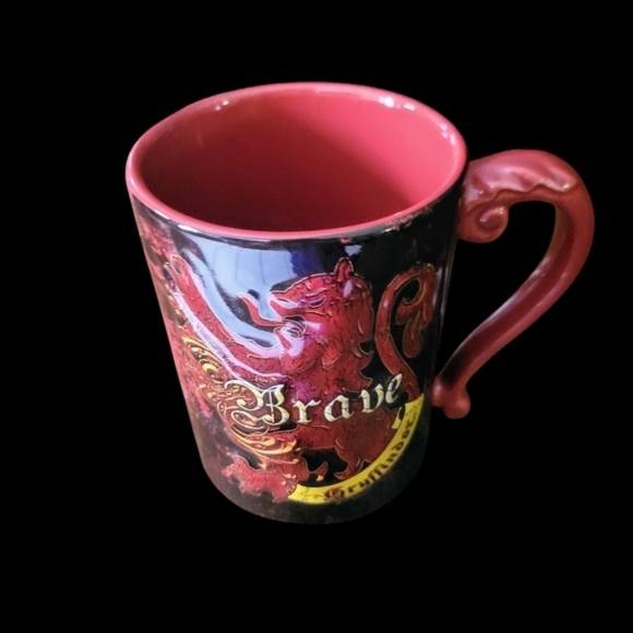 Harry Potter Gryffindor  Red and Black Brave Cup Mug - Picture 2 of 5